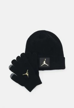 Prix Avantageux Jordan JUMPMAN PATCH BEANIE SET UNISEX - Gants accessoires basket-ball